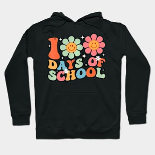 100Th Day Of School Teacher Kids 100 Days Of School Hoodie